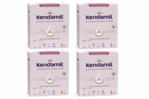 Kendamil Premium 1 DHA+, lapte pentru sugari, de la naștere, 4x600 g