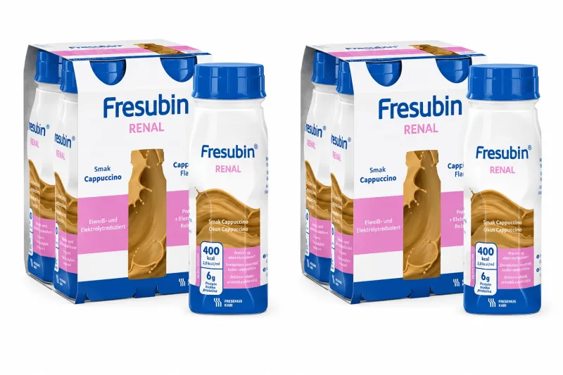 Fresubin Renal băutură nutritivă cu aromă de cappuccino, 8x200 ml, Fresenius Kabi — preț și oferte