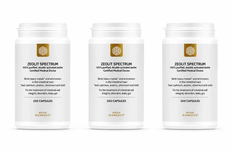 Zeolit Spectrum, 3x200 capsule, Novo Biomedics — preț și oferte