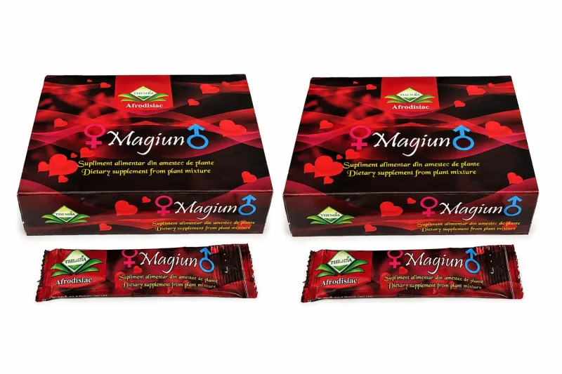 Magiun afrodisiac natural, 2x12 plicuri, Themra — preț și oferte