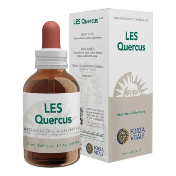 Les Quercus Supliment alimentar 50ml picături — preț și oferte