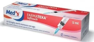 Meds Farmatexa Insulină seringă 1 Ml Acul Gauge 25 5/8 Luer