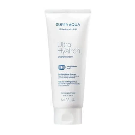 Crema demachianta cu acid hialuronic Super Aqua, 200 ml, Missha — preț și oferte