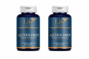 Supliment pentru pofta de alcool Alcoholdren, 2x120 capsule, Bionovativ