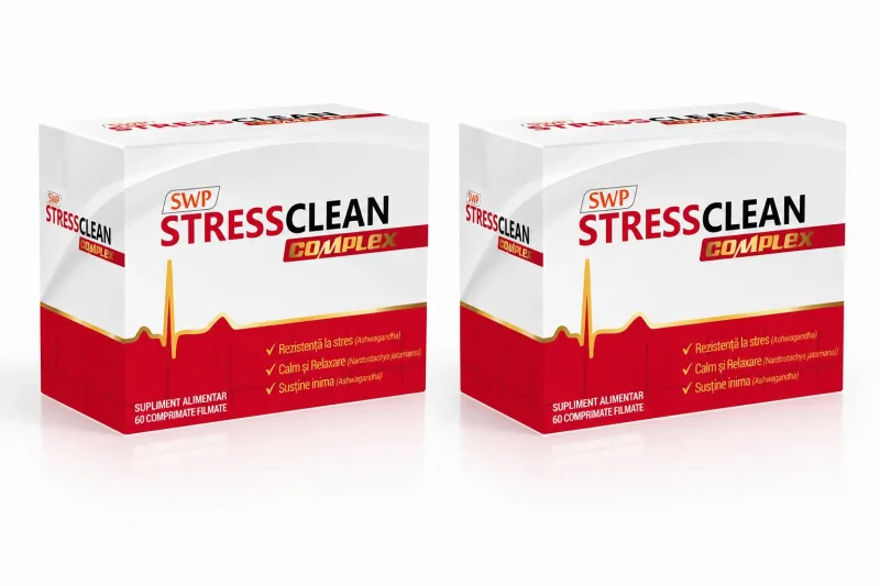 Stressclean Complex, 2x60 comprimate, Sun Wave Pharma — preț și oferte