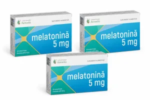 Melatonina, 5 mg, 3x40 comprimate, Remedia