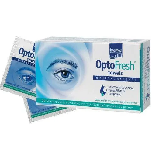 INTERMED Optofresh Șervețele sterile pentru ochi 20pcs — preț și oferte
