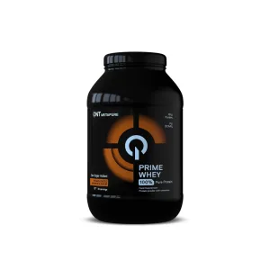 QNT | Prime Whey – Proteine din zer de lapte cu aromă de brownie cu ciocolată belgiană | 908 g