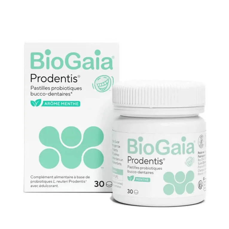 BIOGAIA PRODENTIS AROMĂ DE MENTĂ 30 DE TABLETE — preț și oferte