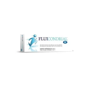Fluicondrial m seringă 2 ml/40 mg – gel steril injectabil pentru uz intraarticular