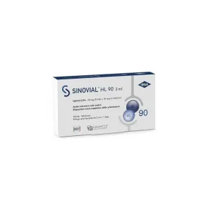 Sinovial HL 90 intraarticular cu acid hialuronic – seringă preumplută de 2 ml