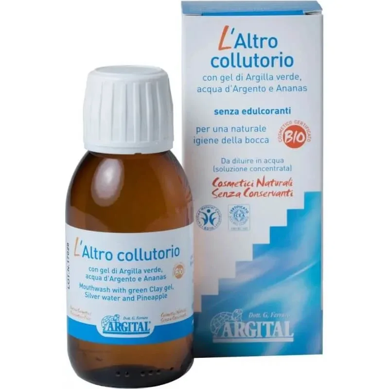 Argital L'altro, apă de gură antiinflamatoare și calmantă, 100 ml — preț și oferte