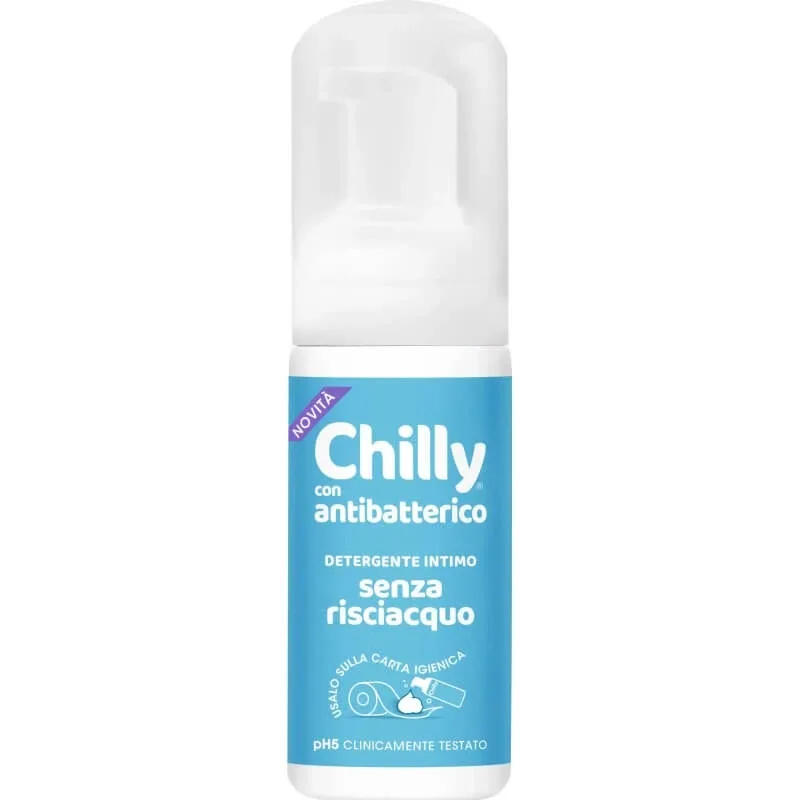 Chilly cu efect antibacterian – gel de igienă intimă fără clătire, 100 ml — preț și oferte