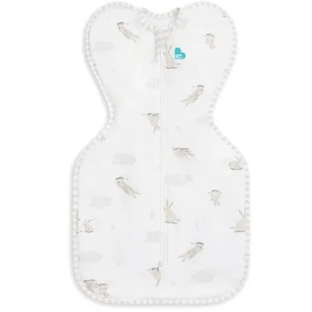 Sac de dormit pentru infasat bebelusi Swaddle Up, Marimea M, 1 TOG, Crem, Bunnies, 1 bucata, Love to Dream — preț și oferte