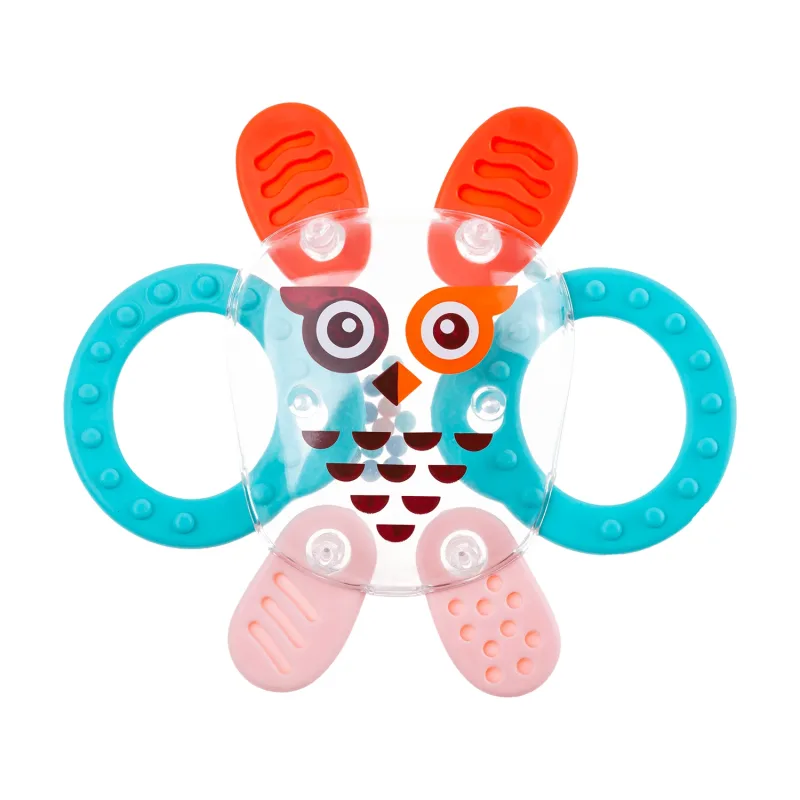 AKUKU, zornăitor cu teether, Cosmo, de la naștere, 1 buc — preț și oferte