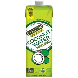Cocomi, apă naturală de nucă de cocos bio, 1 l