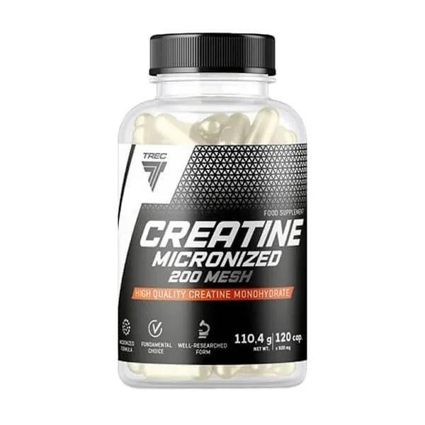 Trec Nutrition Creatine Micronized 200 Mesh, capsule, 120 buc. — preț și oferte