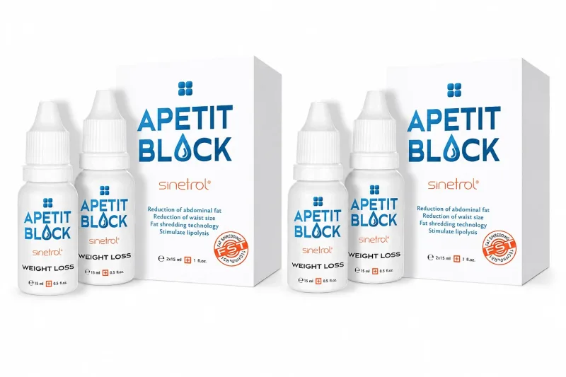Apetit Block Sinetrol, 4x15 ml, Empire Expert Pharma — preț și oferte