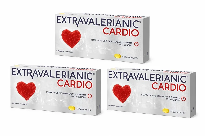 Extravalerianic Cardio, 3x15 capsule, Biofarm — preț și oferte