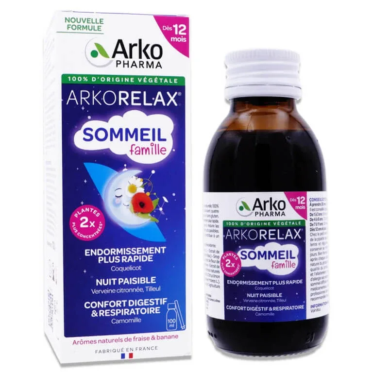 ARKOPHARMA ARKORELAX SOMN PENTRU FAMILIE 100 ml — preț și oferte