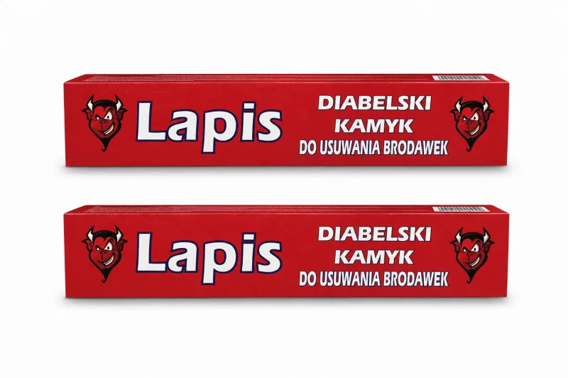 Lapis Devil's Pebble, stick pentru îndepărtarea negilor, 2 buc Patyka — preț și oferte