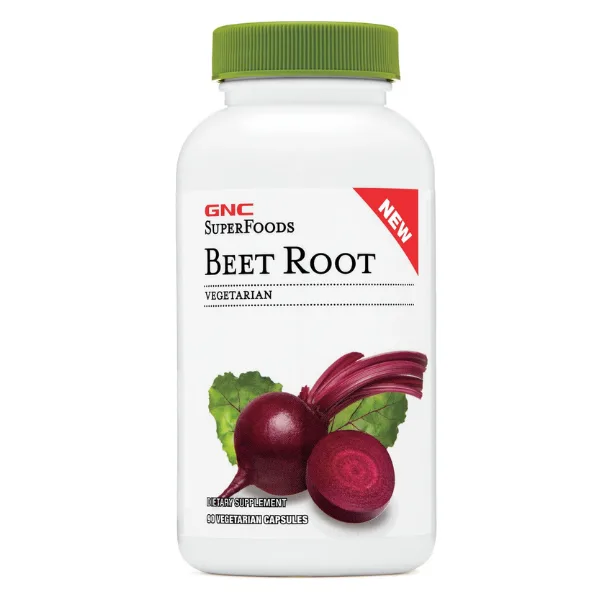 Radacina de sfecla rosie Beet Root, GNC | 90 capsule — preț și oferte