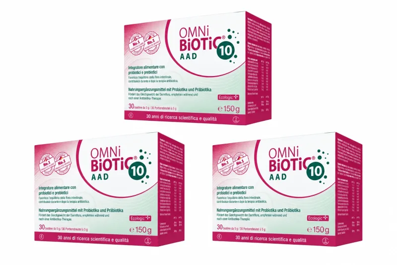 Omni biotic 10 aad 3x30 pliculețe de 5 g Institut AllergoSan — preț și oferte