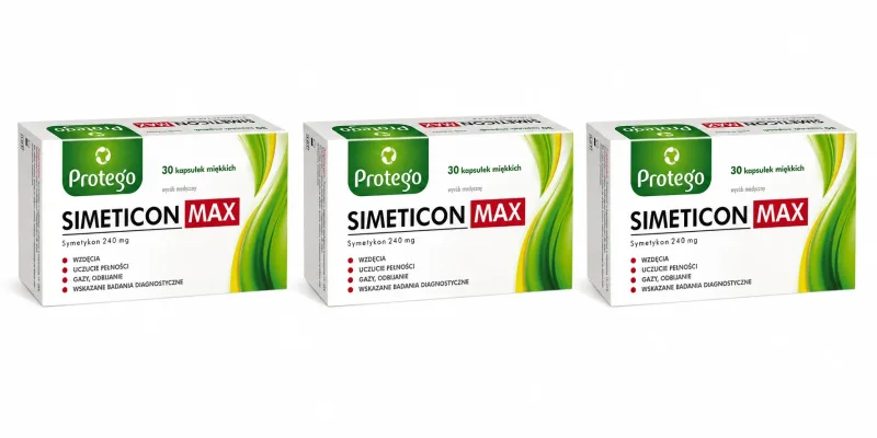 Protego Simeticon Max, 3x30 capsule — preț și oferte
