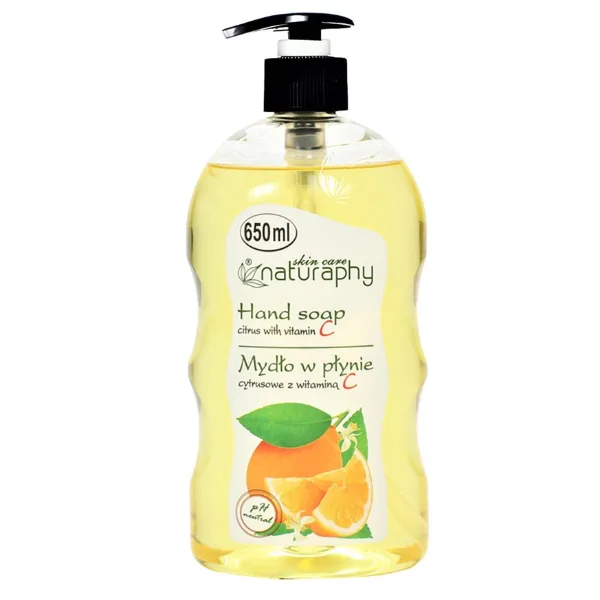 Sapun lichid Vitamina C Naturaphy, Blux | 650 ml BLUX COSMETICS INFINITY — preț și oferte