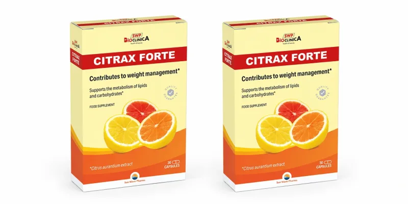 Citrax Forte, 2x30 capsule, Sun Wave Pharma  — preț și oferte