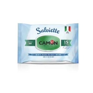 CAMON, șervețele igiena ochilor câini și pisici, Aloe Vera, 15buc