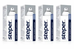 Steper, spray antifungic pentru picioare și unghii, 4x80 ml