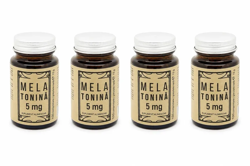 Melatonina 5 mg, 4x100 comprimate, Remedia Laboratoarele Remedia — preț și oferte