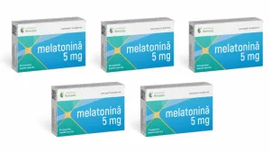 Melatonina, 5 mg, 5x40 comprimate, Remedia