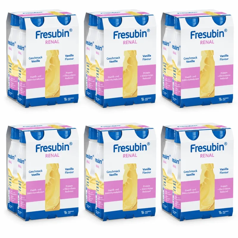 Fresubin Renal băutură nutritivă cu aromă de vanilie, 24x200 ml, Fresenius Kabi — preț și oferte