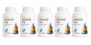 Melatonina, 5 mg, 5x30 capsule vegetale, Alevia