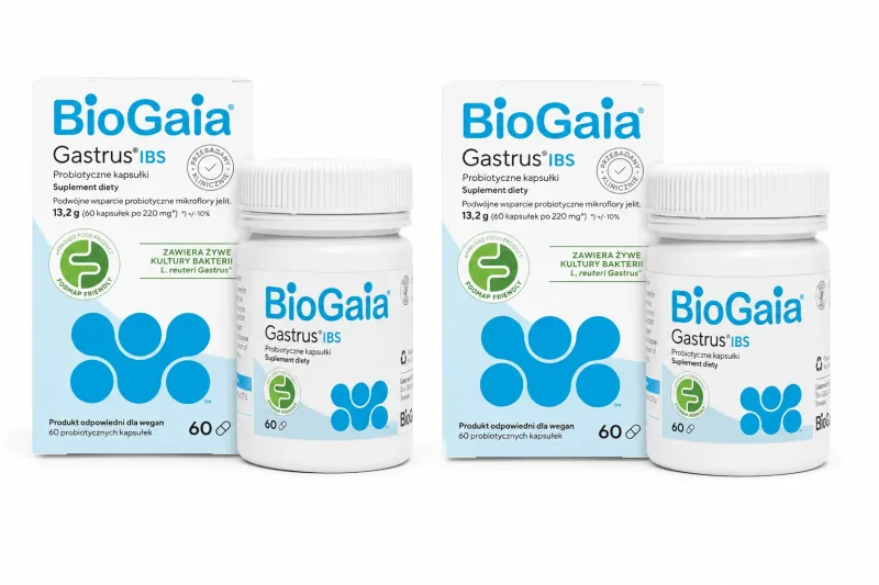 BioGaia Gastrus IBS, 2x60 capsule — preț și oferte