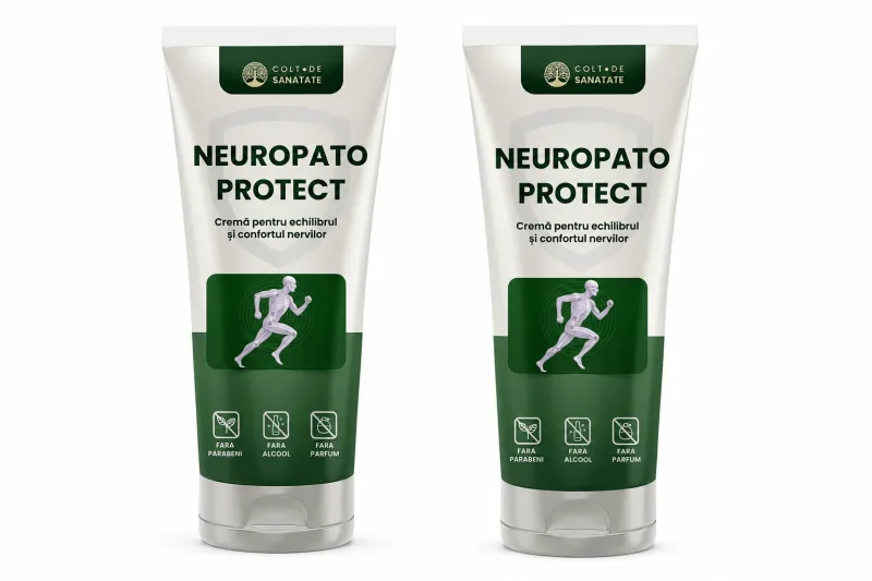 Neuropato Protect unguent regenerator pentru neuropatie, 2x100 ml, Colț de Sǎnǎtate — preț și oferte