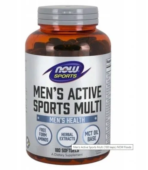 NOW FOODS MEN'S Extreme Sport 180 capsule — preț și oferte