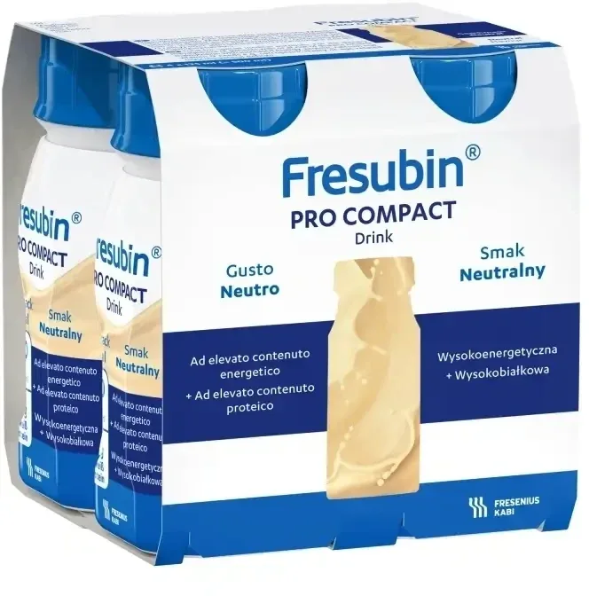 Fresubin Pro Compact Drink aromă neutră 4 x 125ml — preț și oferte