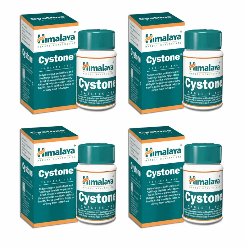 Cystone, 4 x 100 comprimate, Himalaya — preț și oferte