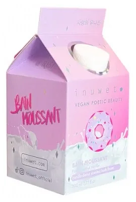 Inuwet Spumă de baie cu parfum de gogoașă cu vanilie, 230 ml — preț și oferte