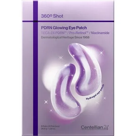 Plasturi pentru ochi 360 Shot PDRN, 6 bucati, Centellian 24 — preț și oferte