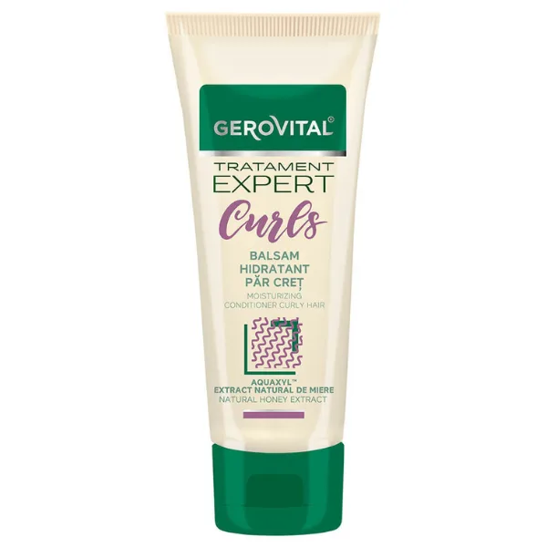 Balsam Hidratant pentru par cret Gerovital Tratament Expert Curls, Farmec | 150 ml — preț și oferte