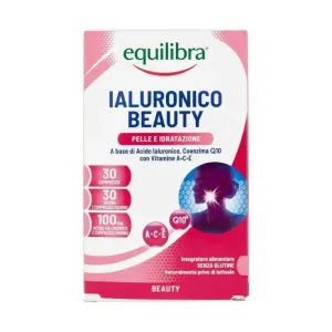 Equilibra Hyaluronic Beauty 30 comprimate – supliment alimentar pentru piele