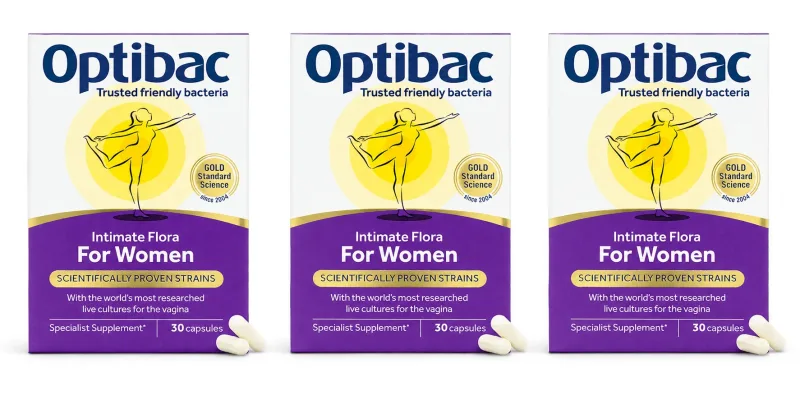 Probiotic pentru flora vaginală, 3x30 capsule, Optibac — preț și oferte