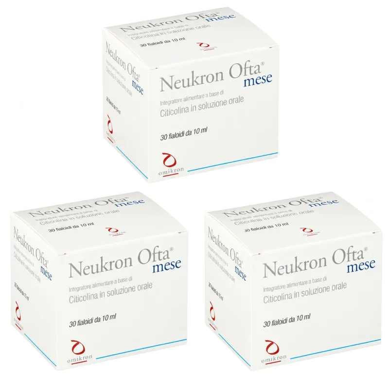 Neukron Ofta mese, 3x30 flacoane x 10 ml, Omikron Omikron Italia — preț și oferte