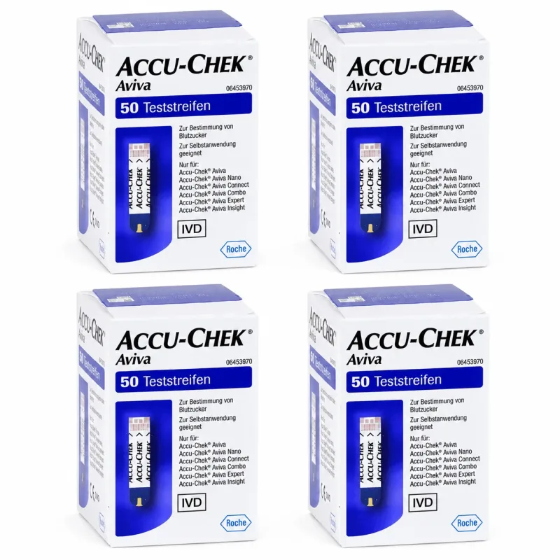 Accu-chek Aviva Benzi de testare Plasmă II 4x50 buc — preț și oferte