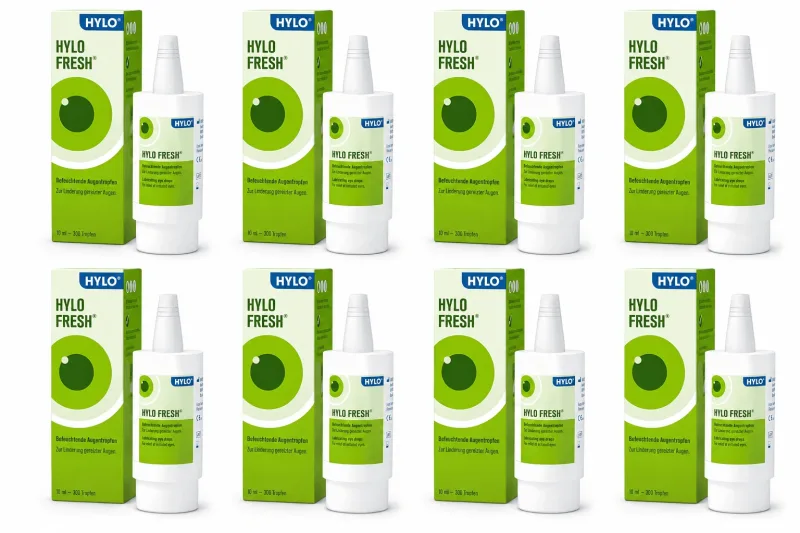 Hylo Eye Care HYLO-FRESH picături hidratante pentru ochi cu Euphrasia 8x10 ml — preț și oferte