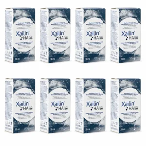 Picaturi oftalmice Xailin HA 0.2% Plus, 8x10 ml, Visufarma